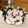 1pc 68cm Kawaii Husky Soft Plush Dog Dolls Stuffed Animal Kids Toys Simulation Husky Christmas Gifts 2 - Dog Gifts Store