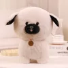 20cm Cute Dog Plush Toys Cartoon Sleeping Stuffed Pillow Doll Soft Cushion Bolster Birthday Gift For 4 - Dog Gifts Store