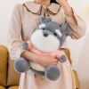 25 35 50cm Lovely Simulation Dog Plush Toys Shiba Inu Schnauzer Bulldog Kawaii Dog Dolls Soft - Dog Gifts Store