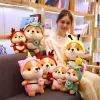 25cm Cute squirrel Shiba Inu Dog Plush Toy Stuffed Soft Animal Corgi Chai Pillow Christmas Gift - Dog Gifts Store