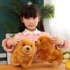 30cm Kawaii Simulation Fluffy Chow Chow Dog Plush Toy Cute Lifelike Puppy Pet Stuffed Doll Appease 3 - Dog Gifts Store