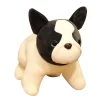 35 40 45cm Cute Simulation French Bulldog Doll Animal Stuffed Puppy Plush Pillow Toy Mascot Shadow 4 - Dog Gifts Store