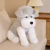 35 45CM Kawaii Schnauzer Plush Toys Lovely Stuffed Soft Animal Pillow Simulation Dolls Children Girls Birthday - Dog Gifts Store