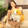 38 45 60cm Kawaii Cute Corgi Stuffed Plush Toys For Children Soft Corgi Plush Doll Pillow 3 - Dog Gifts Store