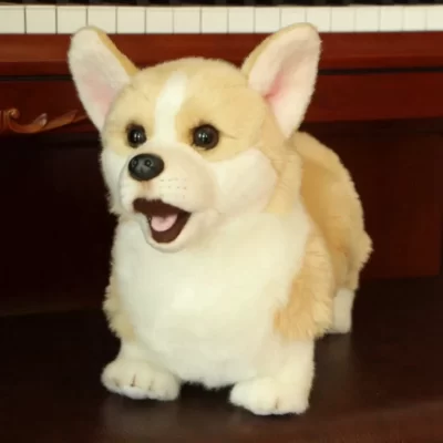 3D Corgi Simulation Dog Plush Toy