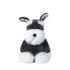 40cm Schnauzer dog plush toy soft and skin friendly cute dog plush doll soothing companion gift - Dog Gifts Store