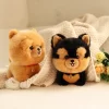 Adorbale Furry Plush Corgi Dog Plush Toy Stuffed Big Head Kawaii Lifelike Animal Shiba inu ChowChow 4 - Dog Gifts Store