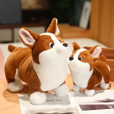 Adorbale Plush Corgi Dog Toy Plush