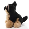 Aurora Toys Dog Breed with a Long Silky Coat Long Plush German Shepherd Dog Funny Doll 1 - Dog Gifts Store