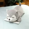 Big Size Lying Husky Pillow Kawaii Anime Pillow Corgi Shiba Inu Dog Plush Toys Stuffed Animal 1 - Dog Gifts Store