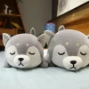 Big Size Lying Husky Pillow Kawaii Anime Pillow Corgi Shiba Inu Dog Plush Toys Stuffed Animal 4 - Dog Gifts Store