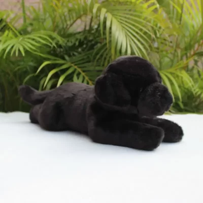 Black Dog Doll Labrador Doll Plush Toy