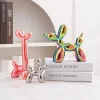 Creative Long Neck Balloon Dog Abstract Ceramic Ornaments Sculpture Study Room Statue Home Office Accessories Decoration 4 - Dog Gifts Store