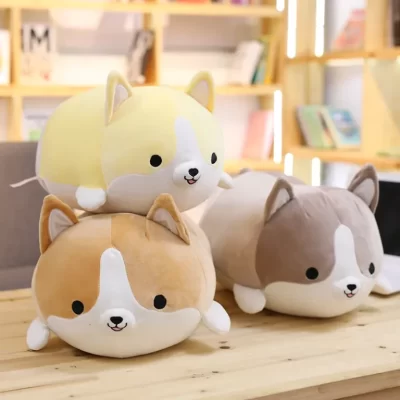 Cute Corgi Dog Plush Toy