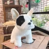 Cute French Bulldog Plush Toy Sitting Pose Mascot Shadows Dog Stuffed Animal Doll Gift 3 - Dog Gifts Store