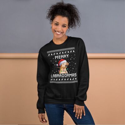 Cute Labrador Retriever Christmas Sweatshirt