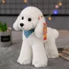 Cute Poodle Teddy Dog Simulation Stuffed Animal Plush Toy Girls Birthday Gift Home Decoration 5 - Dog Gifts Store