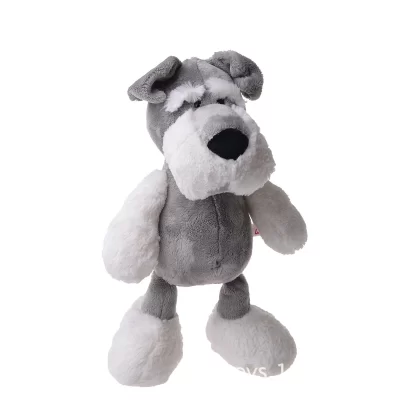 Cute Schnauzer Dog Plush