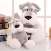 Cute Schnauzer German Shepherd Dog Plush Toys Kawaii Animals Stuffed Plushies Dolls Soft Huggable Pillow Home - Dog Gifts Store