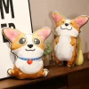 Cute Soft Corgi Plush Toy Appease Sleeping Pillow Doll Animal Stuffed Birthday Gifts 3 - Dog Gifts Store