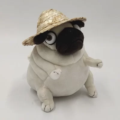 Fat Pug Sitting Pug Dogs Toy