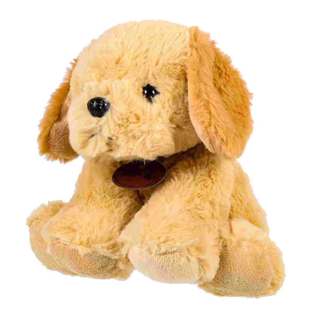 Golden Retriever Puppy Holiday Kids Gift Plush Ornament Toy Stuffed Animals - Dog Gifts Store