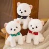 Hot Fluffy Lifelike Pomeranian Dog Plush Stuffed Toy Red Puppy Animals Baby Appease Kids Dolls Birthday - Dog Gifts Store