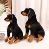 Imitation Rottweiler Plush Toys Cartoon Artificial Dog Stuffed Dolls Holiday Birthday Gift Homedecor Plush Pillow 5 - Dog Gifts Store