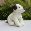 Jack Russell Terrier Stuffed Animal Jack Lassier Terrier Cute Dog Doll Lifelike Animals Simulation Stuffed Doll 1 - Dog Gifts Store