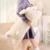 Kawaii Fluffy Hair West Highland Dog White Terrier Plushie Soft Puppy Plush Toy Stuffed Lifelike Animal 5 - Dog Gifts Store