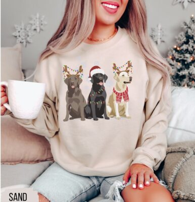 Labrador Retriever Christmas Sweatshirt