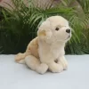 Labrador Retriever High Fidelity Cute Plushie Sheep Dog Plush Toys Lifelike Animals Simulation Stuffed Doll Kawai 1 - Dog Gifts Store