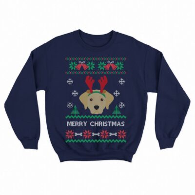 Labrador Retriever Merry Christmas Sweatshirt