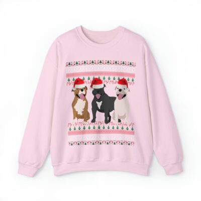 Lovely Pitbull Christmas Sweatshirt