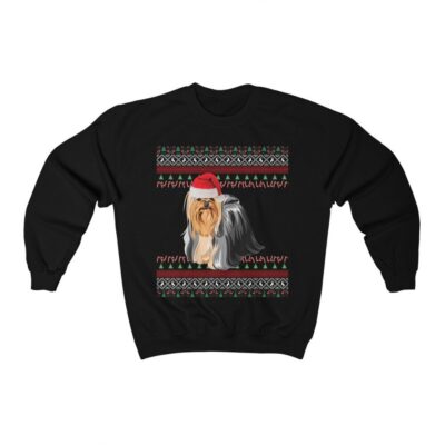 Lovely Yorkshire Terrier Christmas Sweatshirt