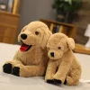 New 35 75cm Simulation Labrador Dog Plush toy Creative Realistic Animal Puppy Dolls Stuffed Soft Toys 4 - Dog Gifts Store