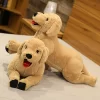 New 35 75cm Simulation Labrador Dog Plush toy Creative Realistic Animal Puppy Dolls Stuffed Soft Toys 5 - Dog Gifts Store