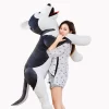 New Giant Husky Plush Toys Stuffed Soft Animal Simulation Dog Dolls Pillow for Baby Kids Birthday 1 - Dog Gifts Store