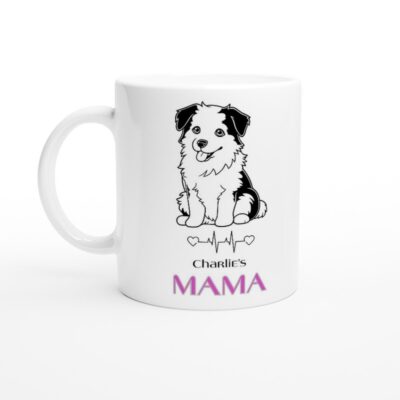 Personalized Australian Shepherd Mama Mug