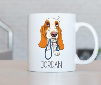 Personalized Basset Hound Gifts For Lovers Mug