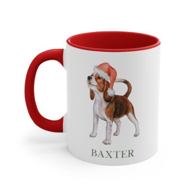 Personalized Beagle Christmas Mug