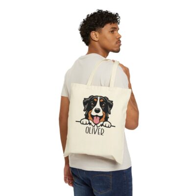 Personalized Bernese Mountain Tote Bag