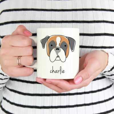 Personalized Boxer Gifts For Lovers Mug