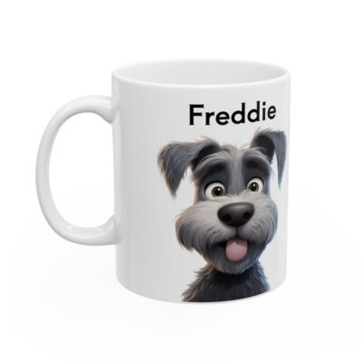 Personalized Cartoon Schnauzer Mug