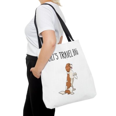 Personalized Cavalier King Charles Spaniel Happy Tote Bag