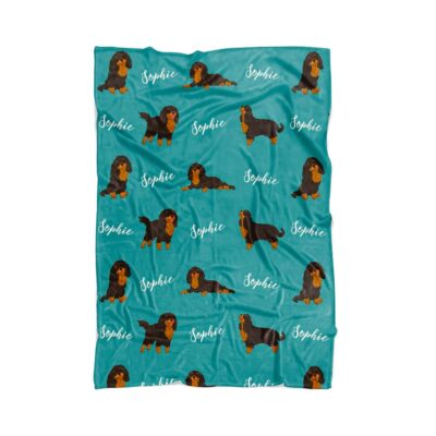 Personalized Cavalier King Charles Spaniel Lovely Blanket