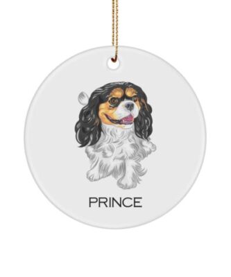 Personalized Cavalier King Charles Spaniel Ornament