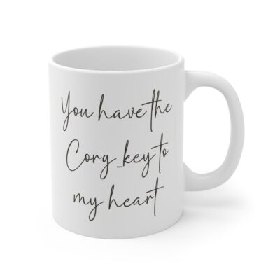 Personalized Corgi Corkey Love Mug