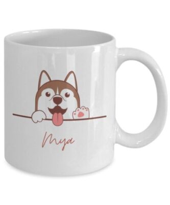 Personalized Corgi Gift for Dog Lovers Mug