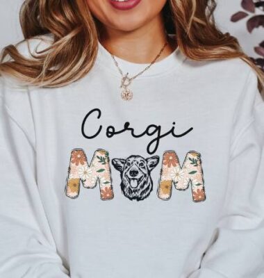 Personalized Corgi Mom Sweatshirt